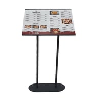 Restoran Önü Metal Menü Panosu 2xA3