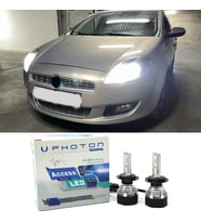 Fiat Bravo Led Xenon Kısa Far Ampulü H1 Access Yeni Seri Beyaz