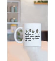 Öğretmenler Gününe Özel Kupa Bardak 38 (Beyaz)
