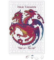 Targaryen Puzzle 240 Parça Yapboz