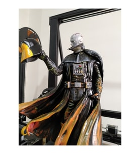 Darth Vader Karanlık Taraf Star Wars Boyalı Figür