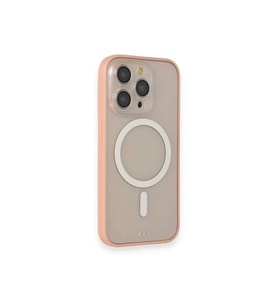 iPhone 14 Pro Kılıf Grand Magneticsafe Kapak - Pembe