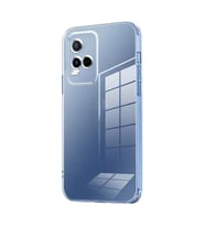 Coverzone Vivo Y21S Uyumlu S�per Esnek Silikon K?l?f - Toz ve Kirden Koruyan ?effaf Kapak