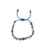 Larimar Bileklik Makrome Ayarlı 405-3