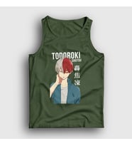 Presmono Unisex Haki Shotou Anime Boku No Hero Academia Atlet 128989tt (Haki)