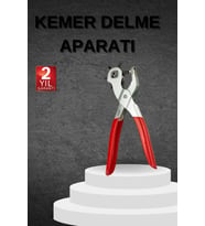 Kemer Delme Pensesi- Kemer Delik Açma Zımbası Paslanmaz Çelik