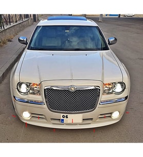 chyresler 300c ön tampon eki - fiberglass