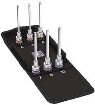Wera 05004210001 8740 C Hf 2 Zyklop Uç Seti, Alyan Uç Seti, Tutma Fonksiyonlu, 6 Parça, 140 Mm, Renk