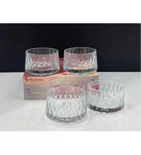 Paşabahçe 530166 Leafy Cam Kase 240 cc 4 Adet