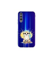 Honor 20 ile Uyumlu Splash Mirket Tasarımlı Şeffaf Silikon Kılıf