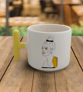 Tanem Kadın Sanatsal  - T Kulp Kupa