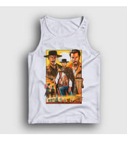 Presmono Unisex Beyaz Poster Film The Good The Bad And The Ugly Atlet 252461tt