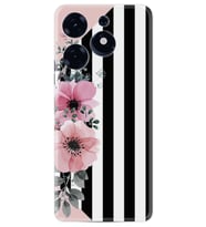 Spark 10 Pro Kılıf Resimli Desenli Baskılı Silikon Flowers 4 1390