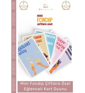 #KartOyunu Sevgiliye Romantik Yetişkin İnteraktif Mini Fondip Çiftlere Özel Eğlenceli Kart Oyunu