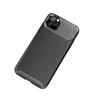 ERTAN iPhone 11 Pro Max Kılıf Auto Focus Karbon Kapak - Siyah