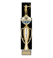 ODAK KUPA - Figürlü Kupalar - Okçu Figürlü Kupalar FG-074 A - 55 cm