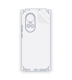 SChitec OPPO Reno10 Global Uyumlu Fullbody Arka Kaplama Hidrojel Koruyucu Film
