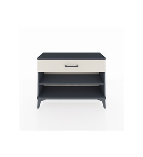 Arges Şifonyer Tek Raflı Tek Çekmeceli 88x30x64 Antrasit-Aytaşı