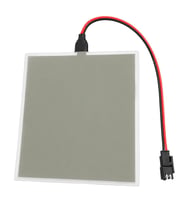 Powermaster PM-37727 100x100mm Elektrominesans (EL) 3V Led Panel Beyaz Aydınlatmalı Esnek Yapı