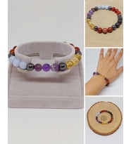 Koç Burcu Doğal Taş 8mm Unisex Bileklik (55750)
