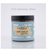 Cadence Very Chalky Home Decor Mobilya Boyası 500 ml. CH-31 KAHVERENGİ 