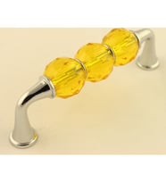 Gürcay Kristal Taş Kulp 96Mm Sari (Sarı)