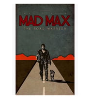 Mad Max Yol Savaşçısı Özel Poster Tablo Ahşap Poster Dekoratif