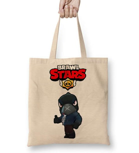 Black Crow Brawl Stars Bez Çanta Uzun Saplı