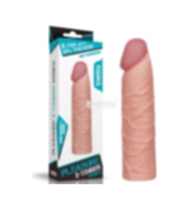 Lovetoy X-Tra 2.5 Cm Uzatmalı Dolgulu Realistik Penis Kılıfı