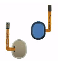 Samsung A20 Parmak İzi Okuyucu Film (Home Flex) (Mavi)