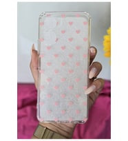 Vivo Y16 Uyumlu Baskılı Şeffaf Telefon Kılıfı