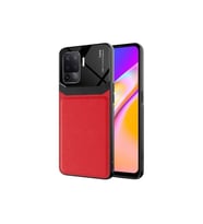 Oppo Reno 5 Lite Uyumlu Kılıf Zore Emiks Kapak (Kırmızı)