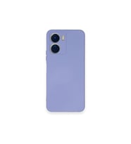 Vivo Y16 Kılıf Nano İçi Kadife Silikon - Lila