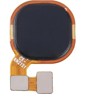 Infinix Hot 8 Uyumlu Parmak Izi Okuyucu Home Tuş (Mavi)