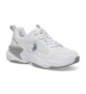 U.s. Polo Assn. Maybe Wmn 5Pr Kadın Beyaz (36-40) Sneaker Ayakkabı