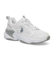 U.s. Polo Assn. Maybe Wmn 5Pr Kadın Beyaz (36-40) Sneaker Ayakkabı
