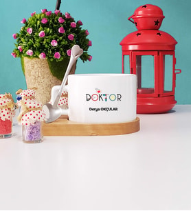Doktora Hediye Doktor Kupa Bardak Kısa Fotoğraflı