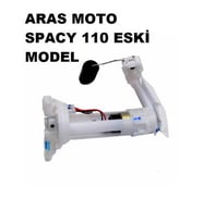 Honda Spacy 110 Benzin Pompası Komple Şamandıra Full Set 2010-11(Eski Model)_Supermoto (Renksiz)