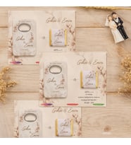 Nişan Nikah Düğün Hatırası Çikolatalı Açacak Magnet