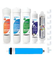Kapalı Kasa Su Arıtma Cihazı Multimineral 6lı Filtre Seti Standart Membran