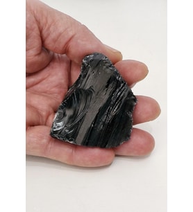 Siyah Obsidyen Doğal Kütle SO-8