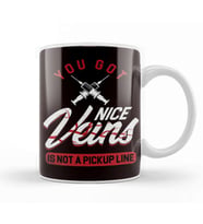 You Got Nice Veins Phlebotomy Phlebotomist Gift Kupa Bardak Porselen