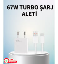 67 Watt Güçlü Şarj Aleti S23 S24 Uyumlu