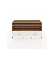 Kronos Konsol 6 Raflı 2 Çekmeceli  176x59x99 Çam-Çam/Aytaşı