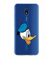 Xiaomi Redmi 8A Uyumlu Kapak Donald Duck Tasarımlı Şeffaf Silikon Kılıf