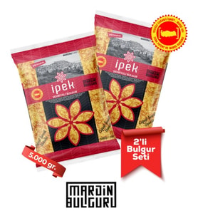 İpek Bulgur Şehriyeli Bulgur 5 kg x 2 Adet