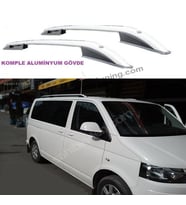Volkswagen Transporter T5-T6-T7 Üst Port Bagaj Tavan Çıtası Gri