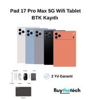 Pad 17 Pro Max 5G Wifi Btk Kayıtlı