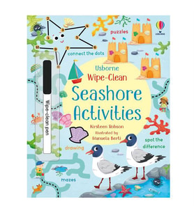 Wipe-Clean Seashore Activities Usborne Publishing