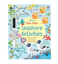 Wipe-Clean Seashore Activities Usborne Publishing